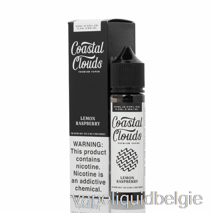 Vape Vloeistof Citroen Framboos - Kustwolken Co. - 60 Ml 0 Mg